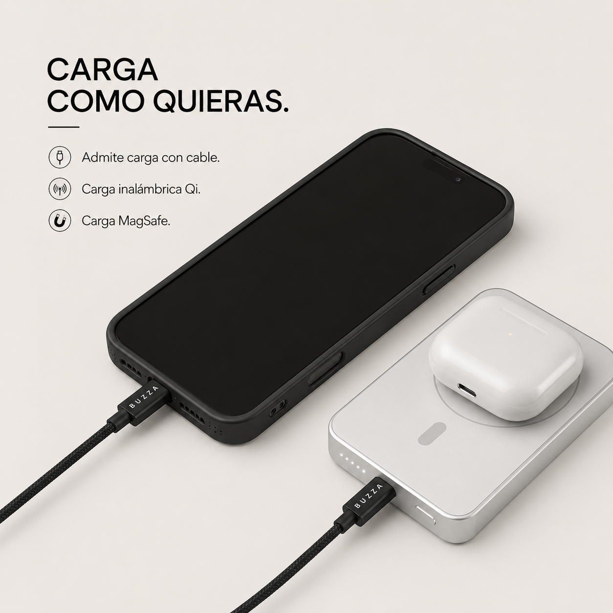 Powerbank 10.000 mAh — características