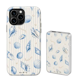 Pack Conchas Perlas – Carcasa y Powerbank magnético