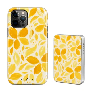 Pack Hojas Limón – Carcasa y Powerbank magnético