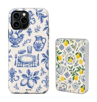 Pack Limones Toile – Carcasa y Powerbank magnético