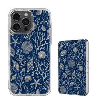 Pack Océano Nocturno – Carcasa y Powerbank magnético