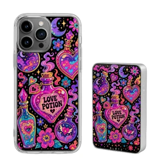 Pack Poción Amor – Carcasa y Powerbank magnético