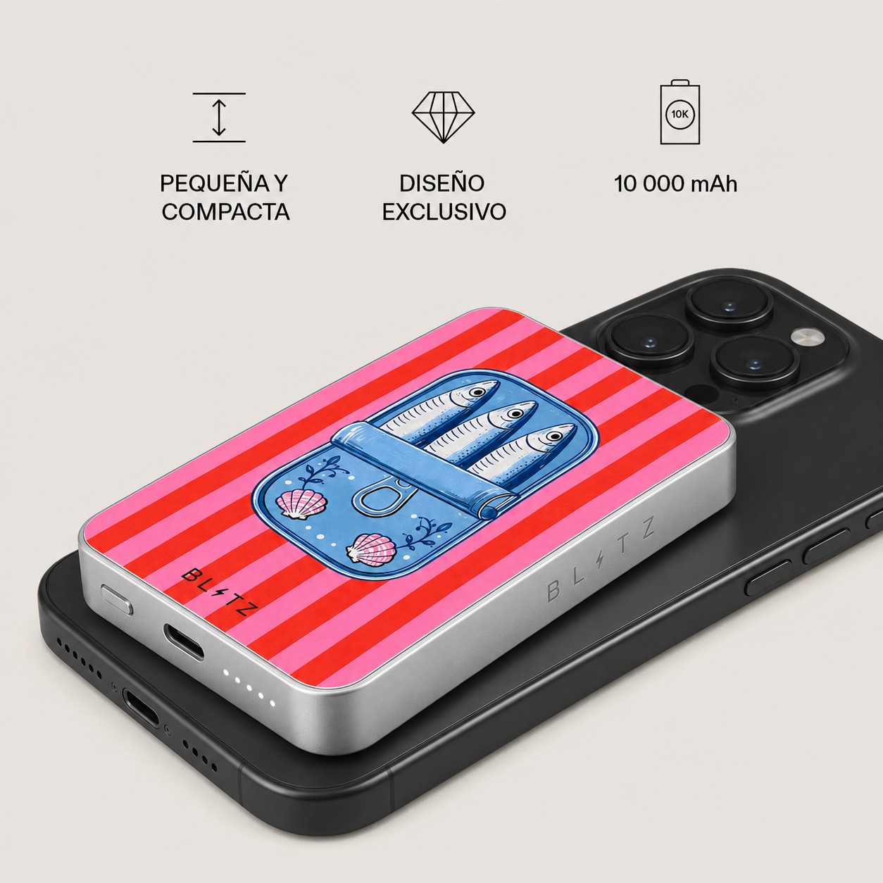 10.000 mAh — Máxima autonomía